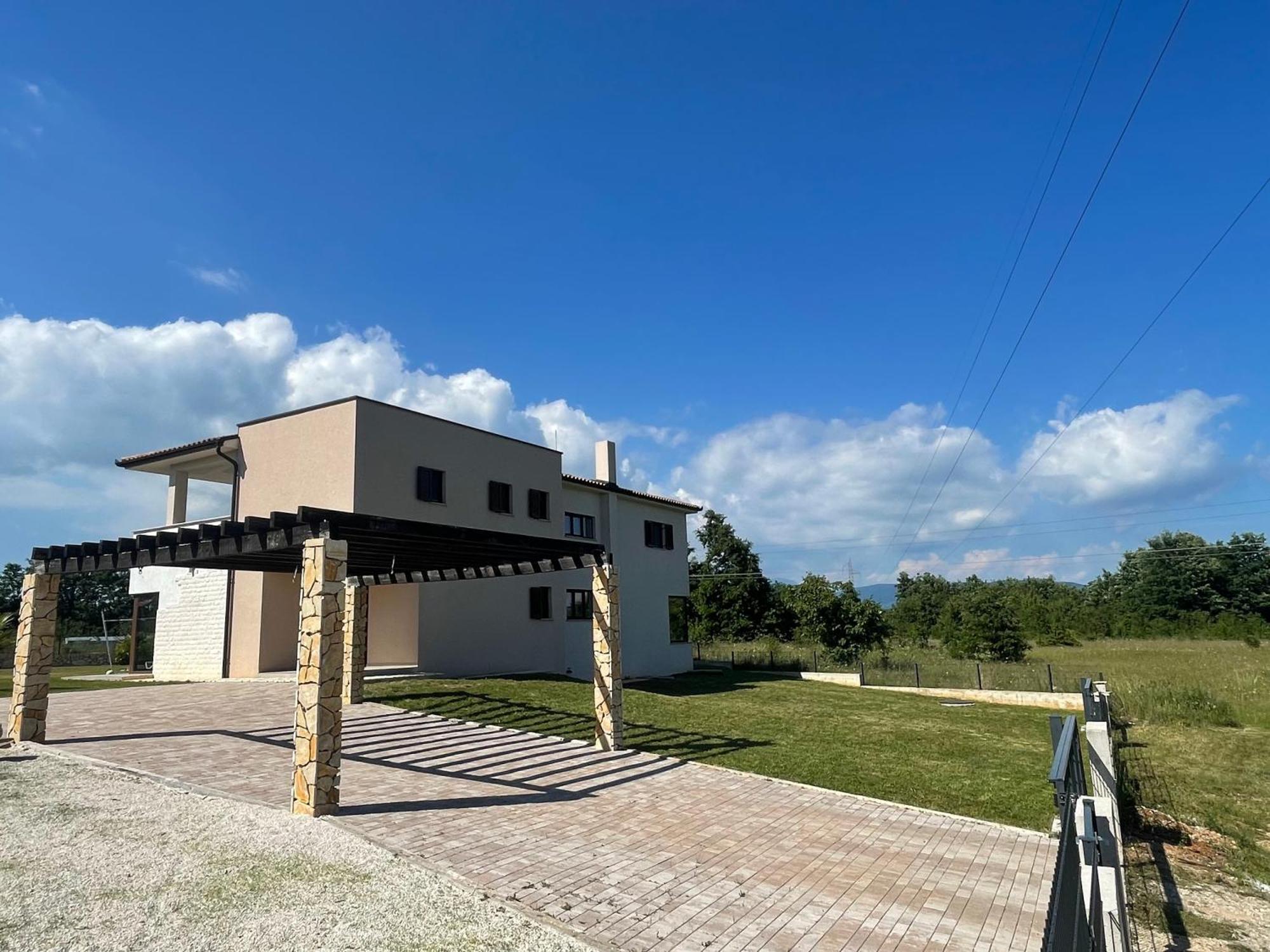 Villa Fluggi Near Labin Santalezi Exterior foto